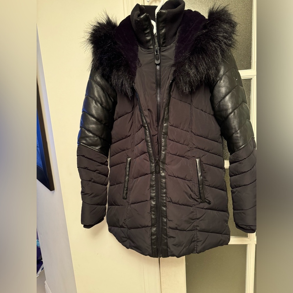 Noize - Women's Gigi Mid-Length Parka in Black, Med, NWT